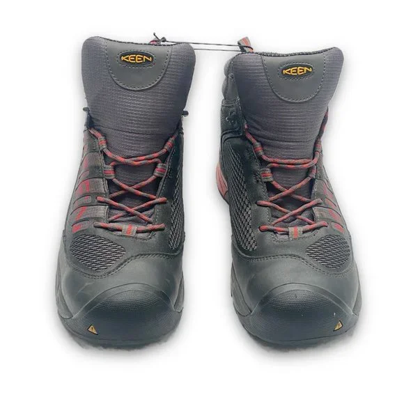 Keen - Black, Laceup, Waterproof Durable Hiking Shoes, Mens Size 13 - Picture 2 of 14